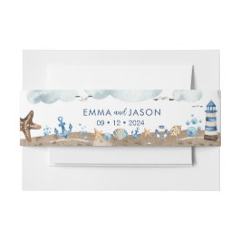 航海の招待状用帯 招待状ベリーバンド