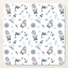 航海の格言! スクエアペーパーコースター