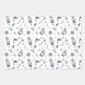 航海の格言! ラッピングペーパーシート (正面)