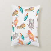 航海の模様 アクセントクッション (裏面(縦))