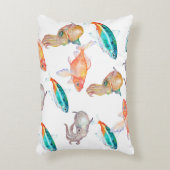 航海の模様 アクセントクッション (正面(垂直))