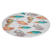 航海の模様 カッティングボード (角)