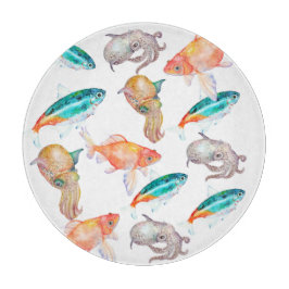 航海の模様 カッティングボード