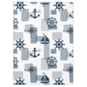 航海の模様 クリップボード (裏面)