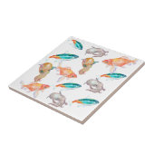 航海の模様 タイル (側面)