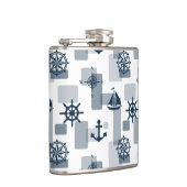 航海の模様 フラスク (右)