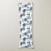 航海の模様 ボディピロー (正面縦)