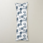 航海の模様 ボディピロー (裏面 (縦))