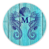 航海の水中競技マリンライフビーチハウステンプレート セラミックノブ (正面)