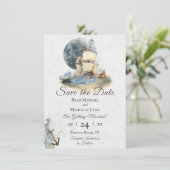 航海の水彩船と満月結婚の セーブザデート (スタンド正面)