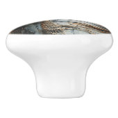 航海の波止場・ランタン水彩画 セラミックノブ (側面)