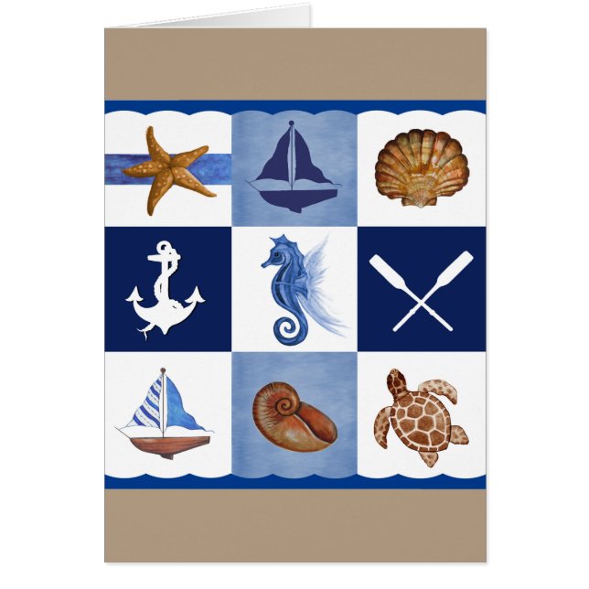 航海の海デザイン (正面)