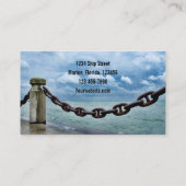 航海の海ブルーマリーン 名刺 (裏面)