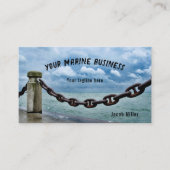 航海の海ブルーマリーン 名刺 (正面)