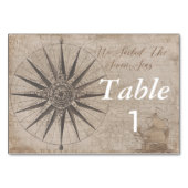 航海の海ヨッ結婚ト テーブルナンバー (裏面)