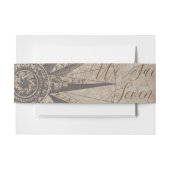 航海の海ヨッ結婚ト 招待状ベリーバンド (正面例)