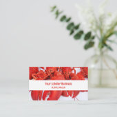 航海の海赤ロブスター 名刺 (スタンド正面)