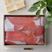 航海の海赤ロブスター 薄葉紙 (ギフト)