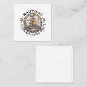 航海の海 スクエア名刺 (正面/裏面)