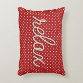 航海の点にリラックスの語を付ける アクセントクッション (正面(垂直))