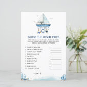 航海の男の子が正しい価格を推測 (スタンド正面)