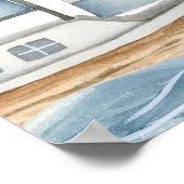 航海の男の子のシャワーだ ポスター (角)