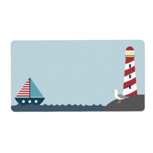 航海の空白の名 ラベル (正面)