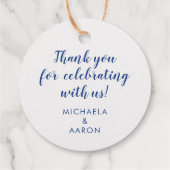 航海の結婚いかりハート フェイバータグ (裏面)