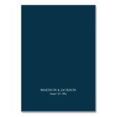 航海の結婚シンプル2 テーブルナンバー (裏面)