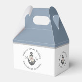 航海の結婚ダスティブルーモノグラムフローラいかり フェイバーボックス (裏面サイド)