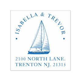 航海の結婚テーマカスタム セルフインキングスタンプ