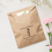 航海の結婚パーソナライズされた馬 フェイバーバッグ (封をした状態)