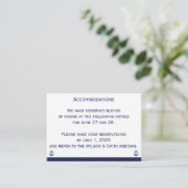 航海の結婚宿泊施設 エンクロージャーカード (スタンド正面)