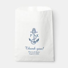 航海の結婚式の引き出物バッグ |いかり優先バッグ フェイバーバッグ