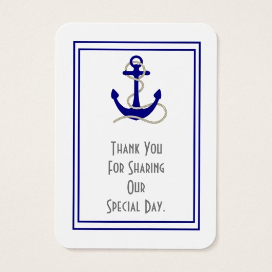 航海の結婚感謝していラベル (裏面)