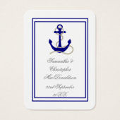航海の結婚感謝していラベル (正面)