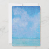 航海の結婚誓約更新 招待状 (裏面)