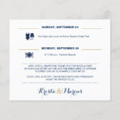 航海の結婚週末の日程2 (裏面)