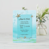 航海の結婚魚と泡で 招待状 (スタンド正面)