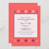 航海の縁ど招待状 招待状 (正面/裏面)