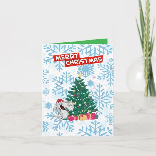 航海の聖地 クリスマス グリーティング カード (正面)