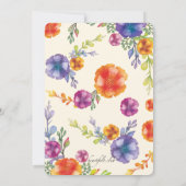 航海の至福 招待状 (裏面)