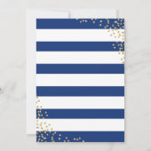 航海の葬 |お祝いの写真 招待状 (裏面)