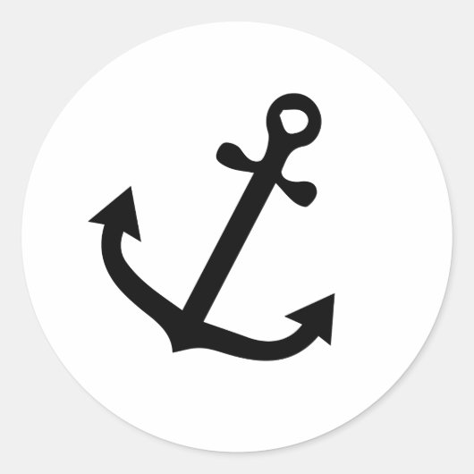 航海の記号 ラウンドシール (正面)