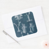 航海の詳細設計図IV スクエアシール (封筒)