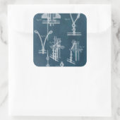 航海の詳細設計図IV スクエアシール (バッグ)