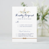 「航海の誓い　瓶に込めたメッセージ　セミフォーマル」 出欠カード (スタンド正面)