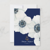 「航海の誓い　瓶に込めたメッセージ　セミフォーマル」 出欠カード (裏面)