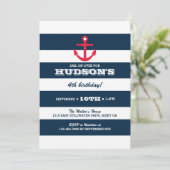 航海の誕生日招待状-いかり 招待状 (スタンド正面)