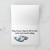 航海の誕生日 カード (内部)